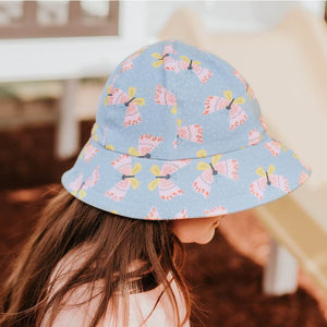 Girls Toddler Bucket Hat (Butterfly)