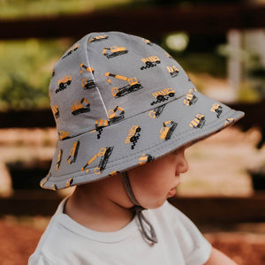 Boys Toddler Bucket Hat (Machinery)