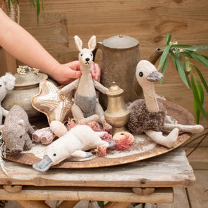 Mini Eddie Emu Rattle