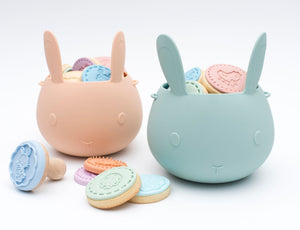 Easter Bunny Basket (Blush)