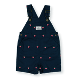 Mini Strawberry Embroidered Burton Overall