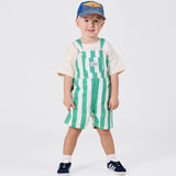 Happy Stripe Button Burton Overall
