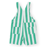 Happy Stripe Button Burton Overall