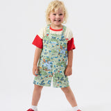 The Smurfs Village Print Burton Overall