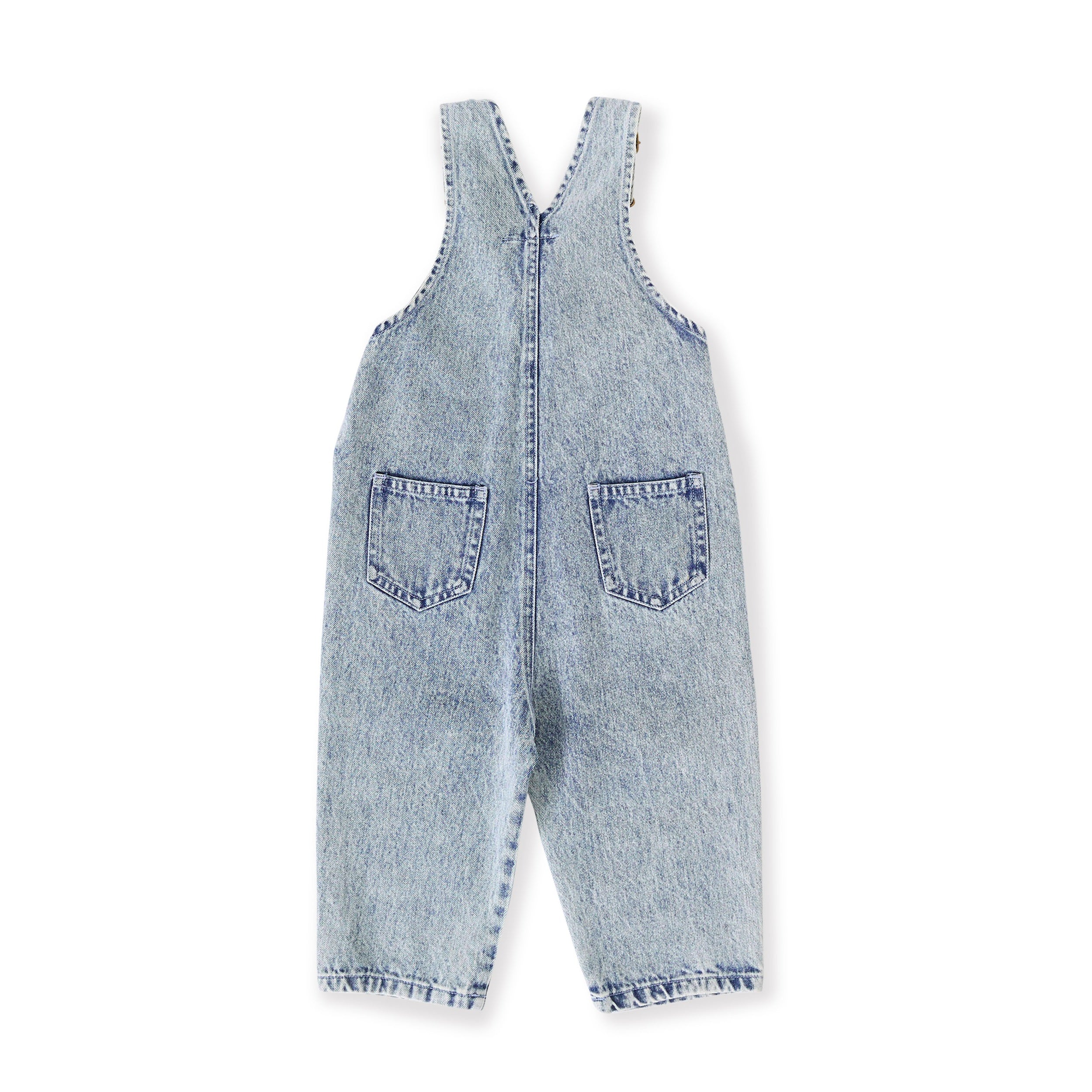 Austin Vintage Washed Denim Overall