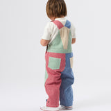 Patchwork Stripe Blake Overall