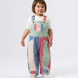 Patchwork Stripe Blake Overall