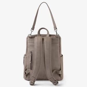 The Frankie Everyday Backpack - Leather (Taupe)