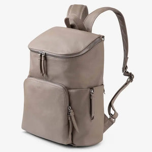 The Frankie Everyday Backpack - Leather (Taupe)