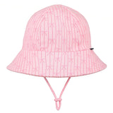 Ponytail Bucket Sun Hat - Ballerina