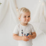 Blue Vintage Toys Tee - Eggnog