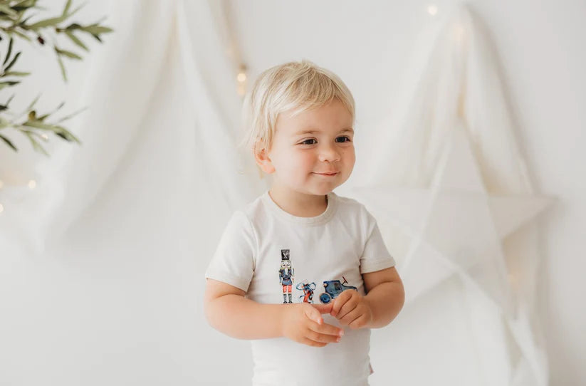 Blue Vintage Toys Tee - Eggnog