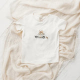 Beetle Bow Tee - Eggnog