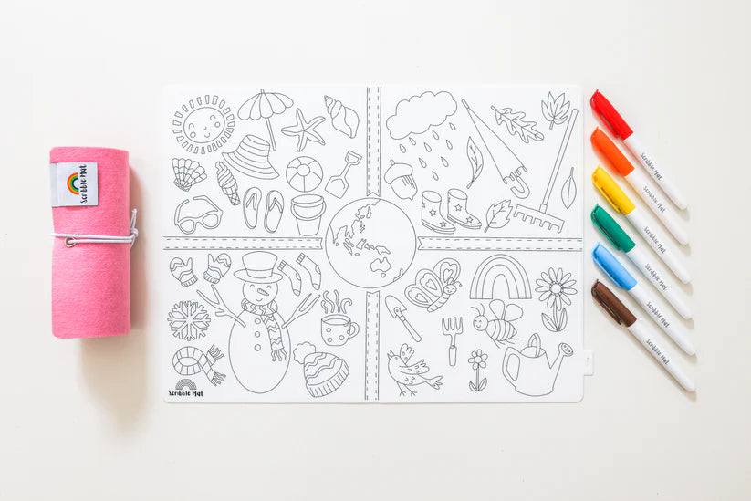 Scribble Mat (Seasons)