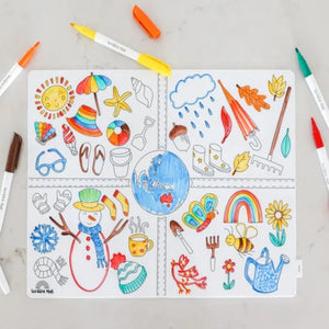 Scribble Mat (Seasons)