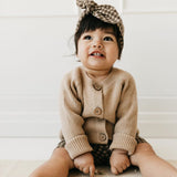 SAMANTHA CARDIGAN (CARAMEL MARLE)