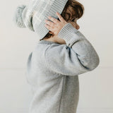 JASPER BEANIE (STORM GREY CHECK)