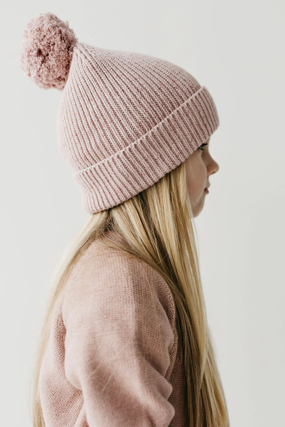 Aurelie Knit Beanie - Marshmallow Fleck