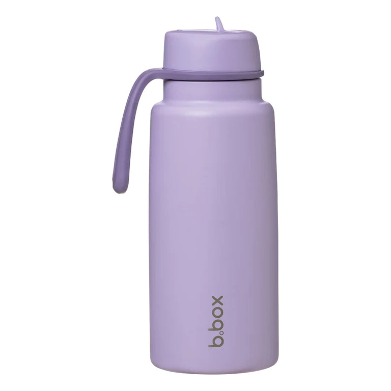 Insulated Flip Top Drink Bottle 1L (Lilac Love)