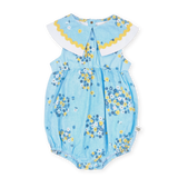 Floral Ava Collared Romper