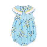Floral Ava Collared Romper