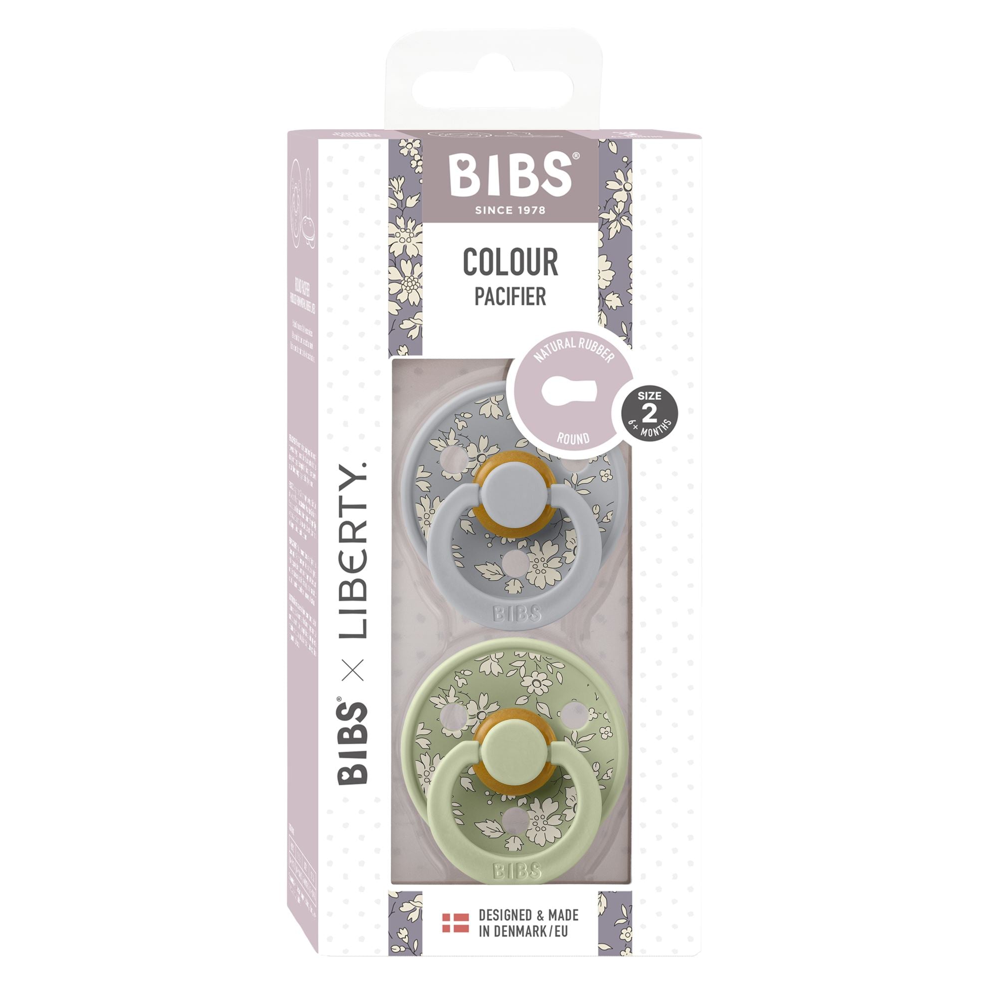 BIBS Liberty 2pk (Capel/Sage)