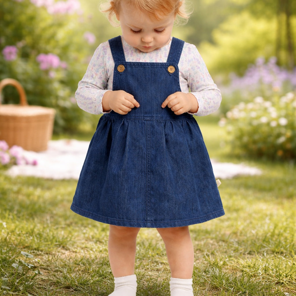 Denim Pinafore