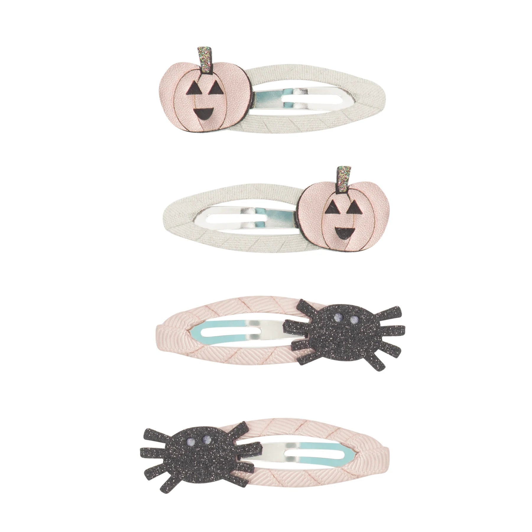 Pumpkin Spider Clips - Halloween