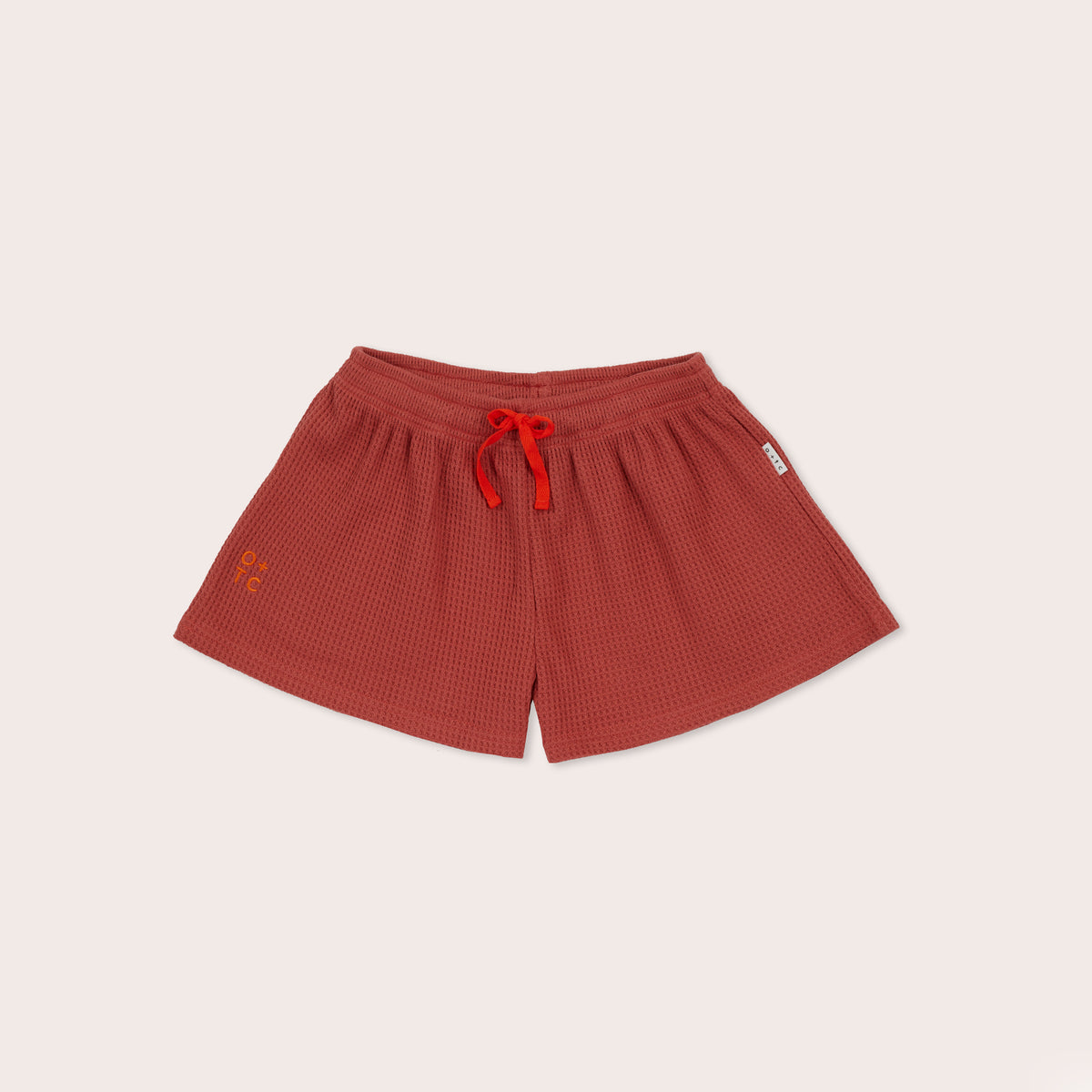 Rust Waffle Wide Fit Short