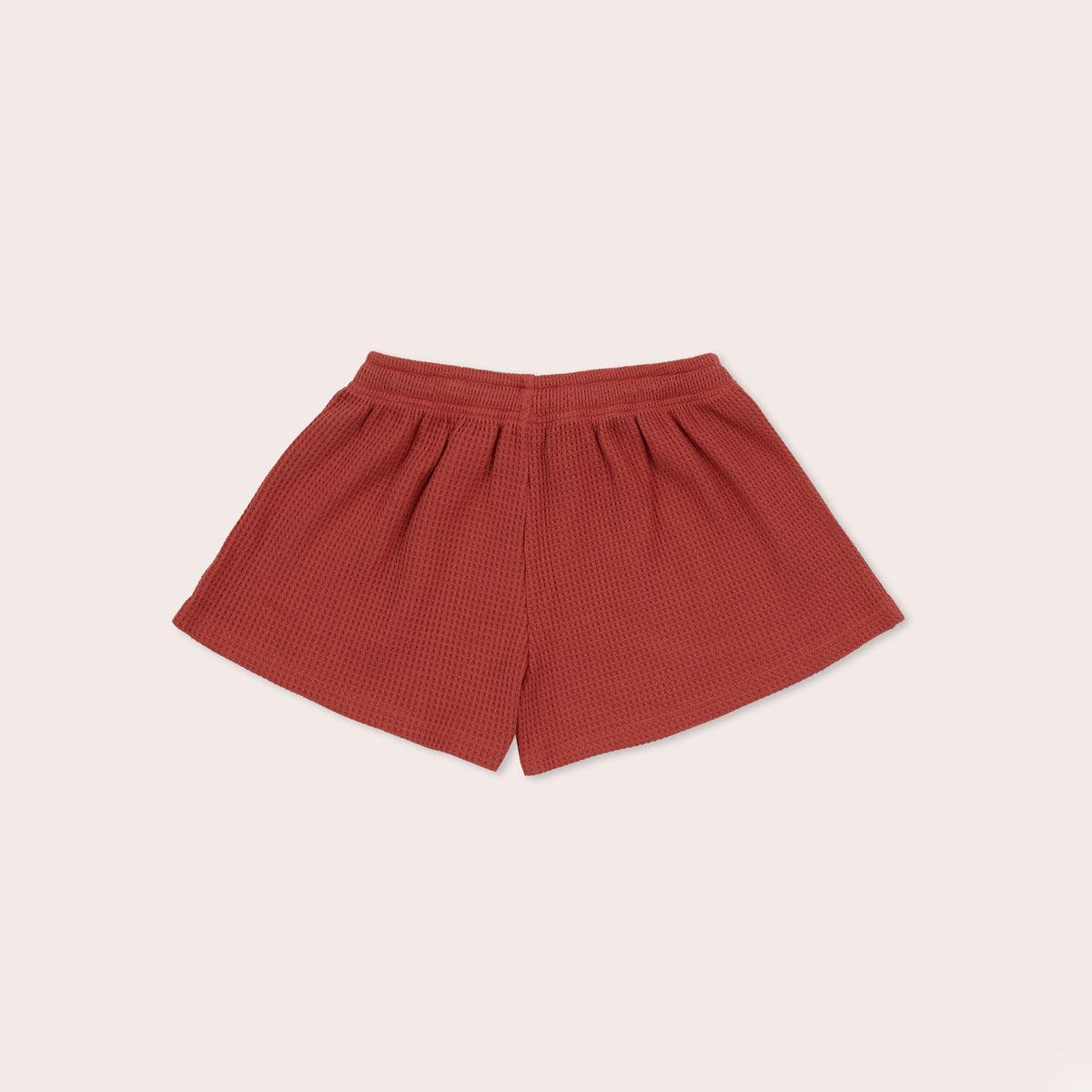 Rust Waffle Wide Fit Short