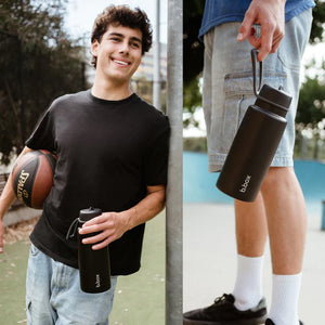 Insulated Flip Top Drink Bottle 1L (Deep Space)