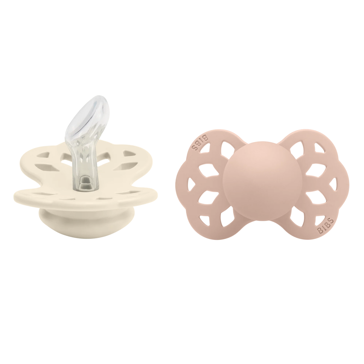 BIBS Infinity Anatomical 2pk (Ivory/Blush)