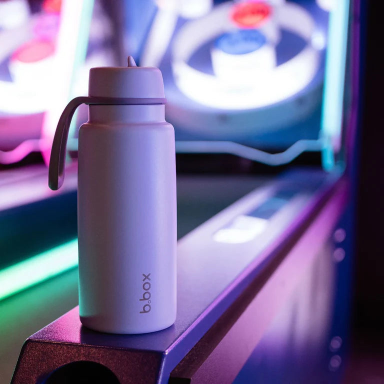 Insulated Flip Top Drink Bottle 1L (Lilac Love)