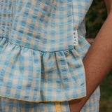Checkmate Boxy Frill Singlet