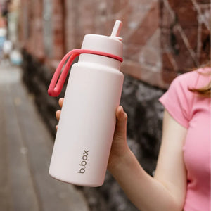 Insulated Flip Top Drink Bottle 1L (Pink Paradise)