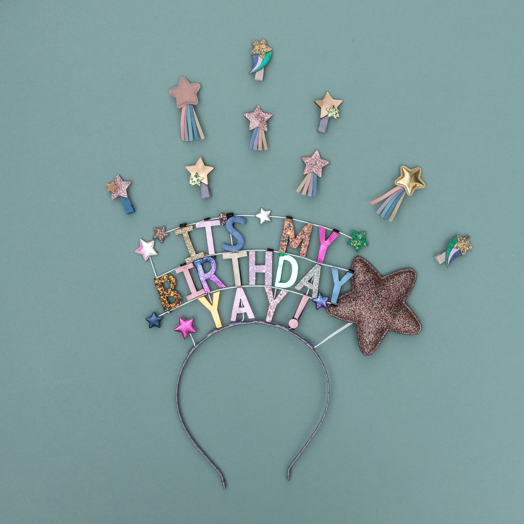 Birthday Headdress - SPACE UNICORN
