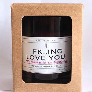 I F..King Love You Candle