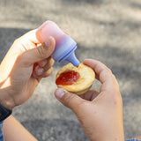 Silicone Sauce Bottle Floss & Lilac (2 Pack)
