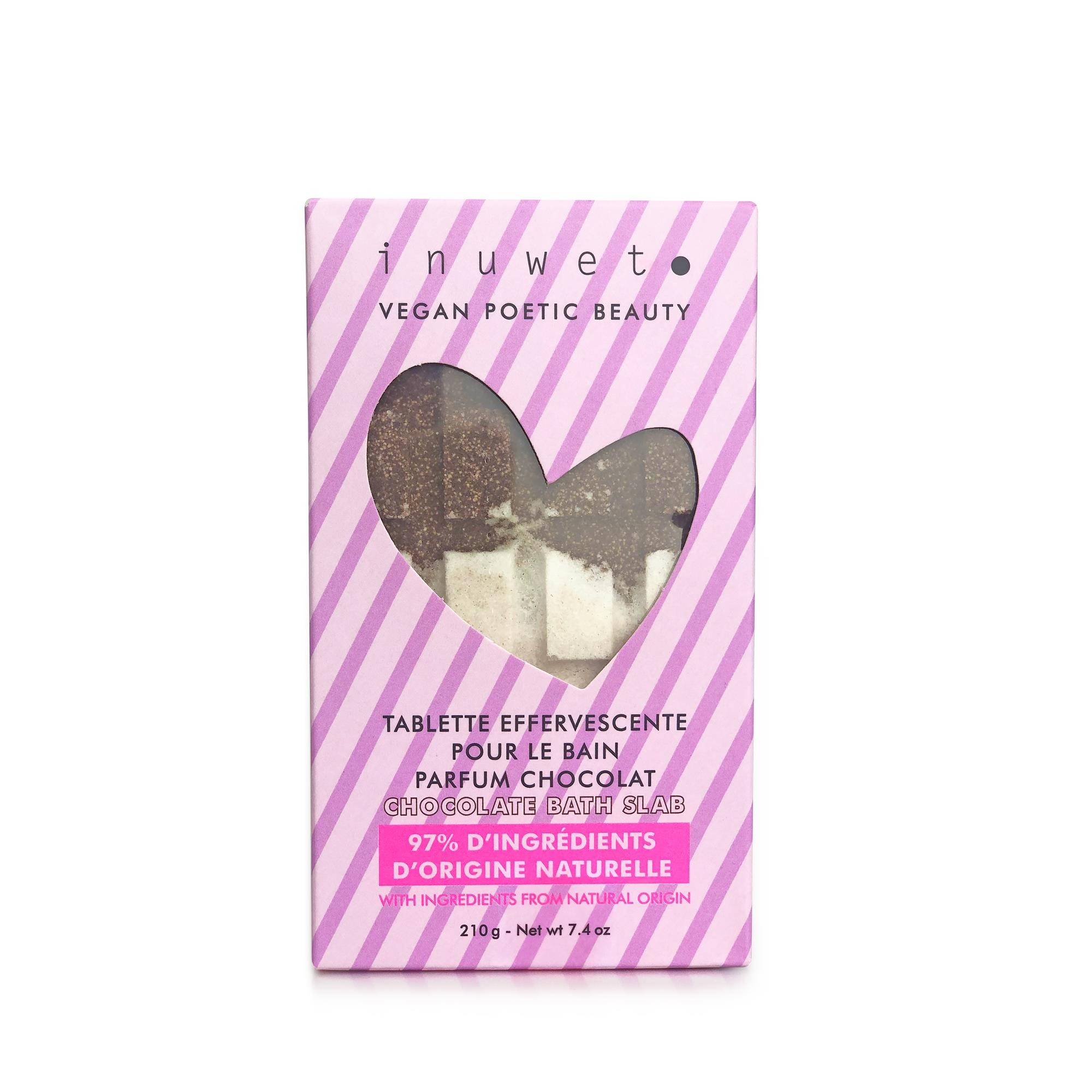 FIZZER BATH SLAB / CHOCOLATE