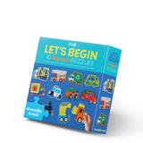 Lets Begin Puzzle 2 Piece - Vehicles (Box)