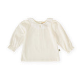 Laura Puff Sleeve Collar LS Top