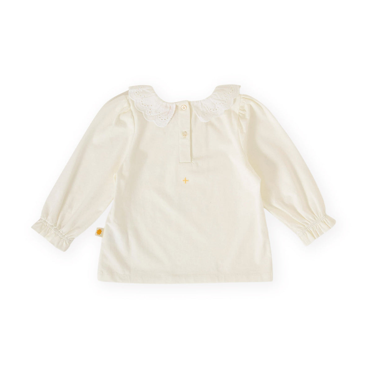 Laura Puff Sleeve Collar LS Top