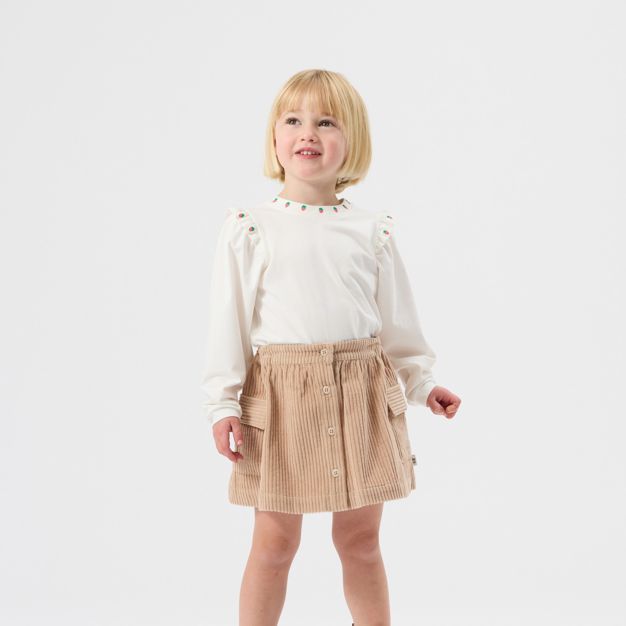Mini Strawberry LS Top