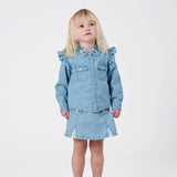 Wild Strawberry Chambray Shirt