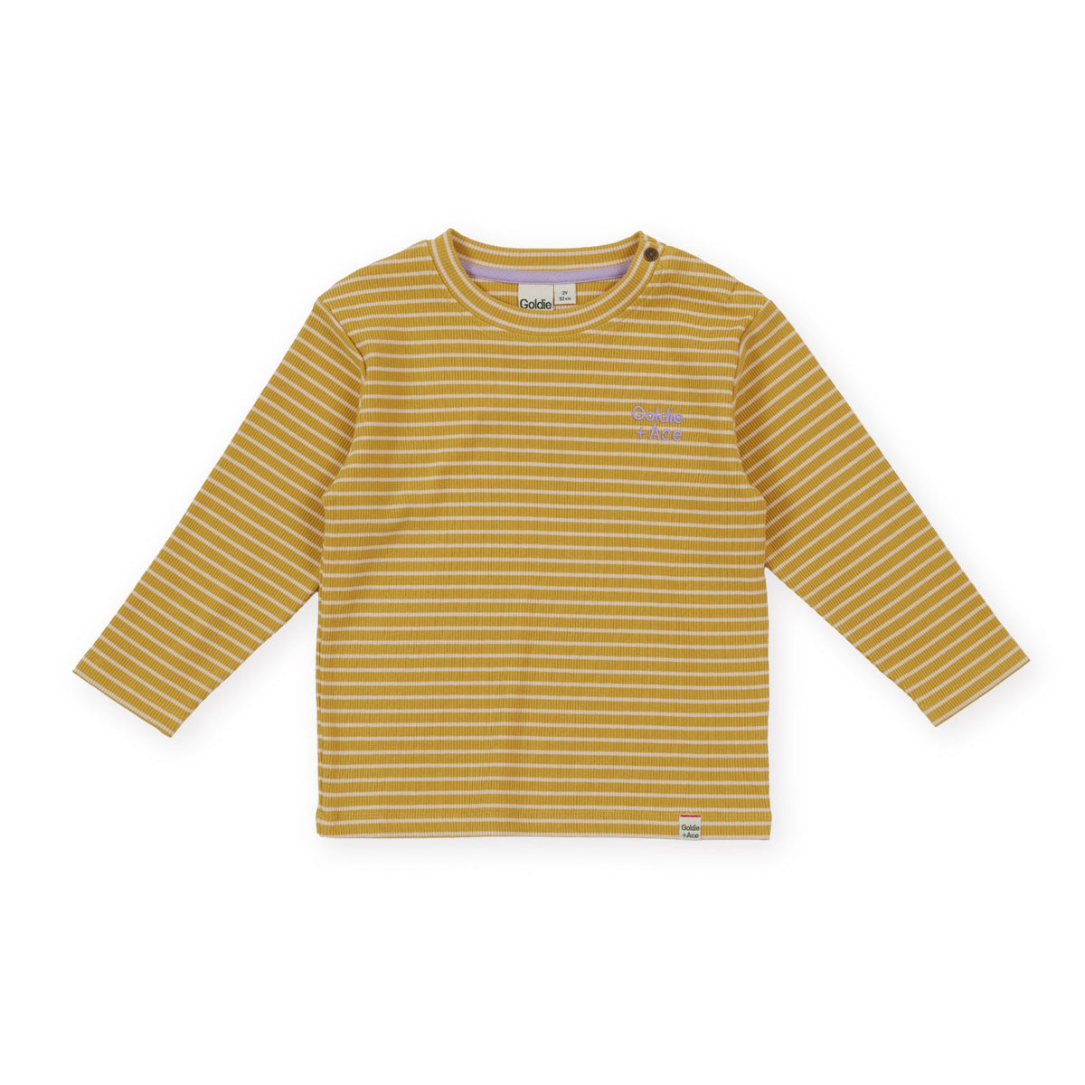 Essential Stripe Rib LS Top
