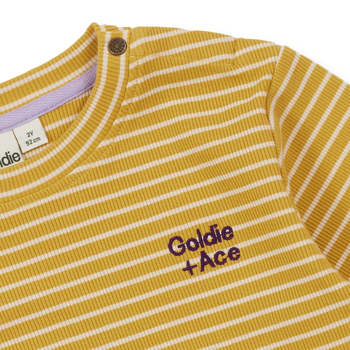 Essential Stripe Rib LS Top