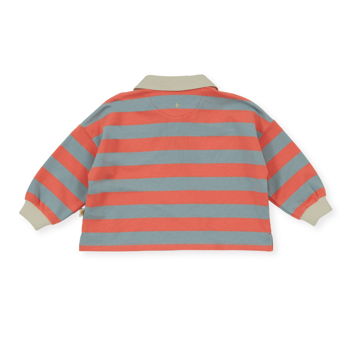 Rugby Stripe Terry Sweat Top