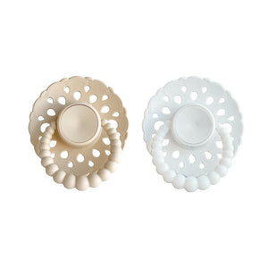 Bubble Dummies Bloom (Oatmeal & White)