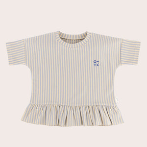 Beach Stripe Boxy Tee