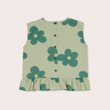 Petal Boxy Frill Singlet